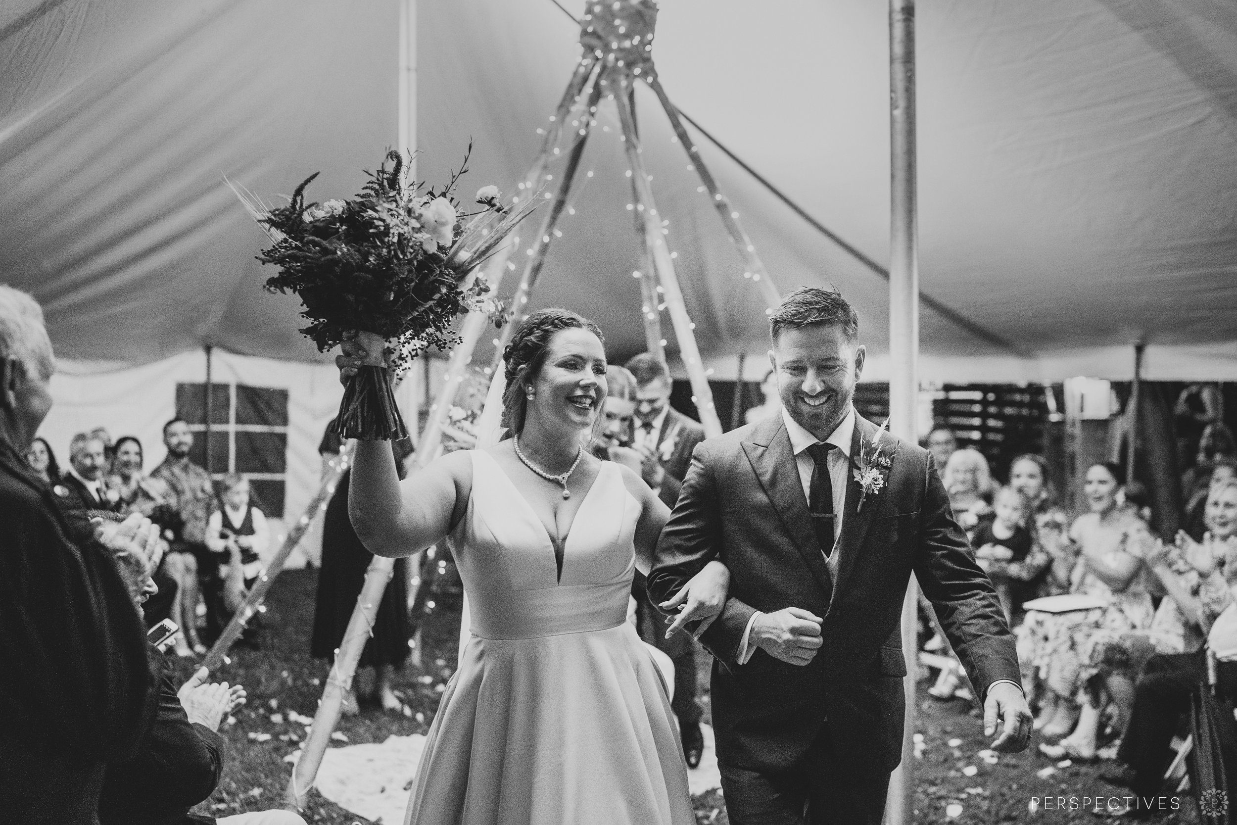 Castaway Mission beach wedding ceremony indoor tipi