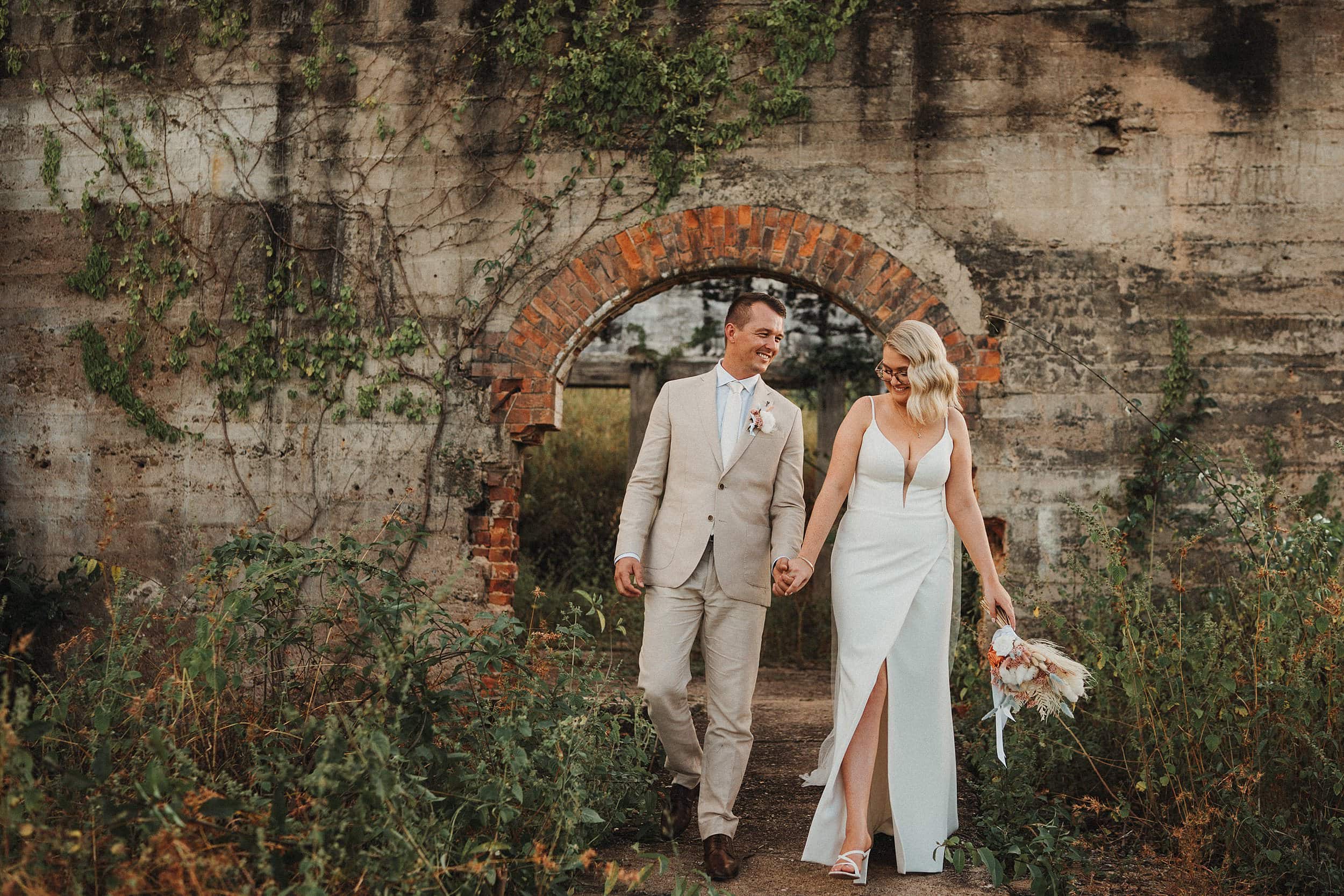 Mount Mulligan Lodge mine site wedding photos