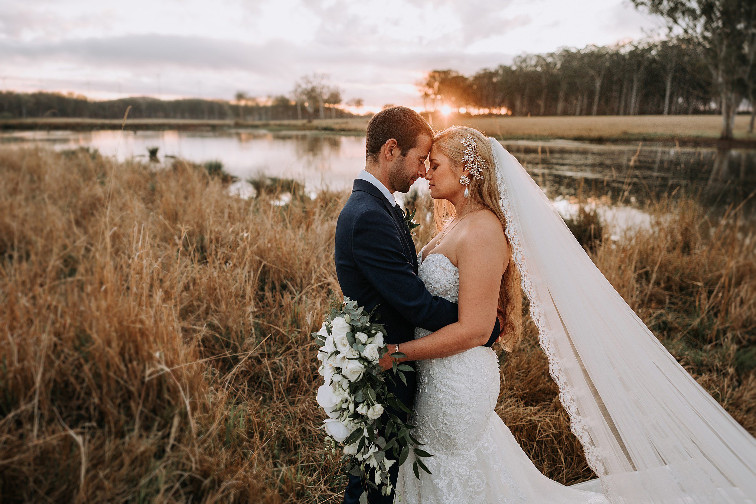 Sunset at Kaban Heights wedding