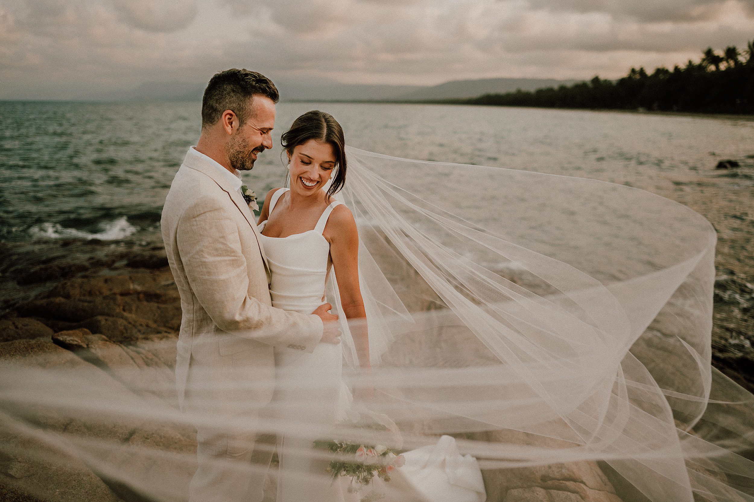 Pullman Port Douglas beach wedding photos