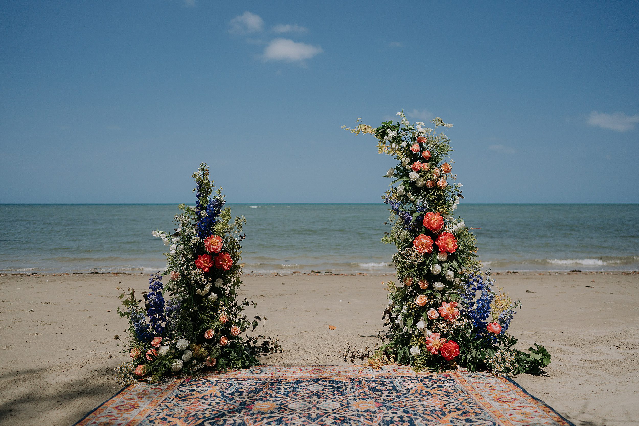 Pullman Port Douglas beach ceremony setup wedding