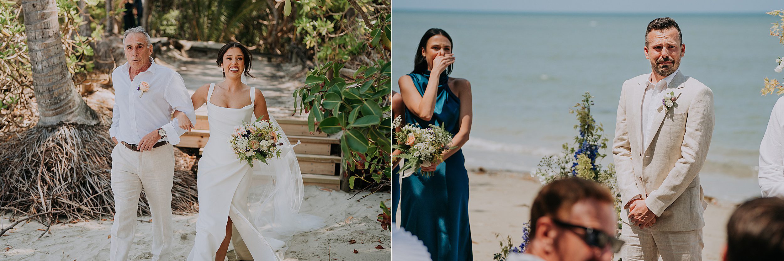 Pullman Port Douglas beach ceremony setup wedding