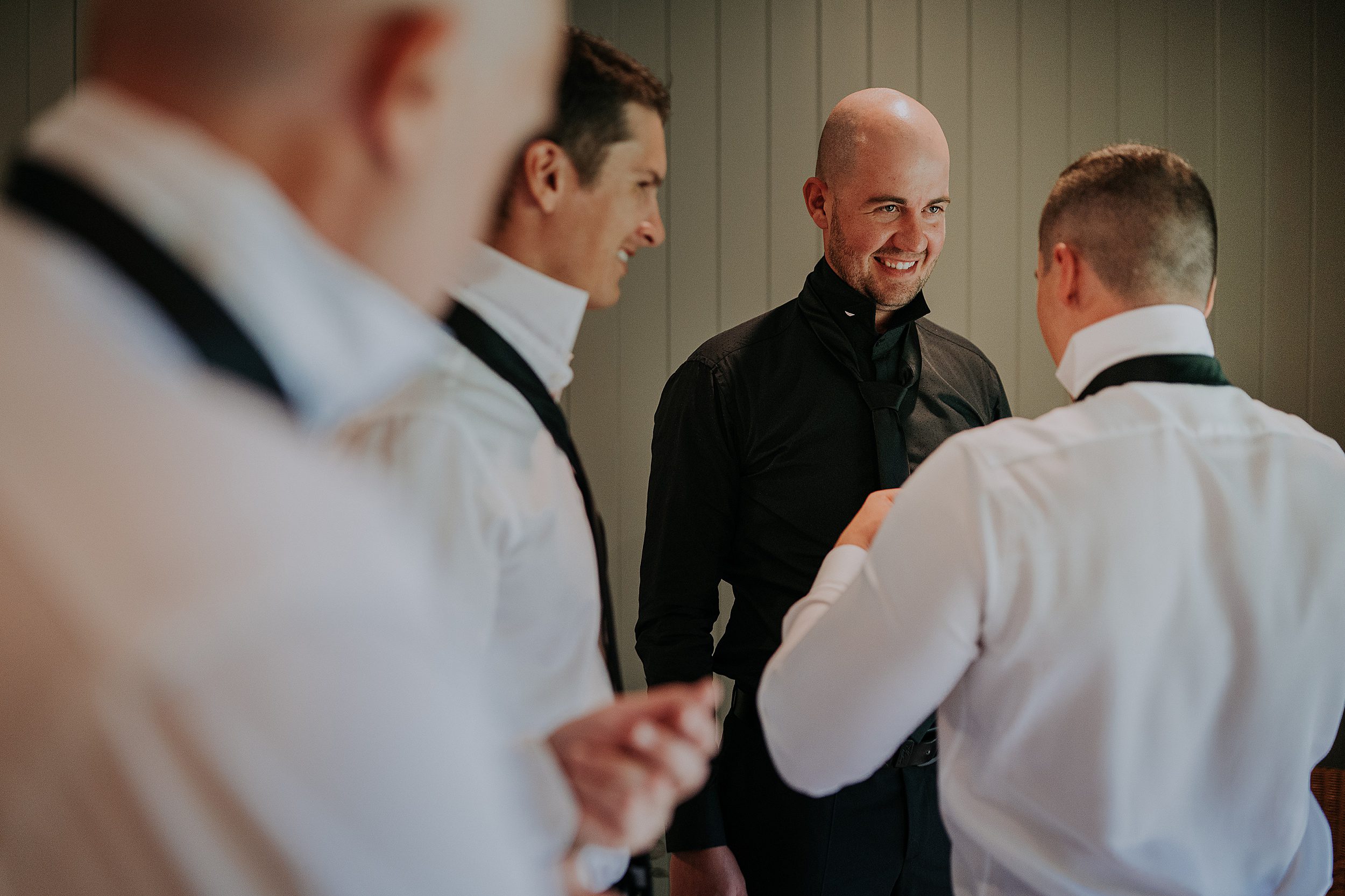 Malanda Lodge wedding preparations in room