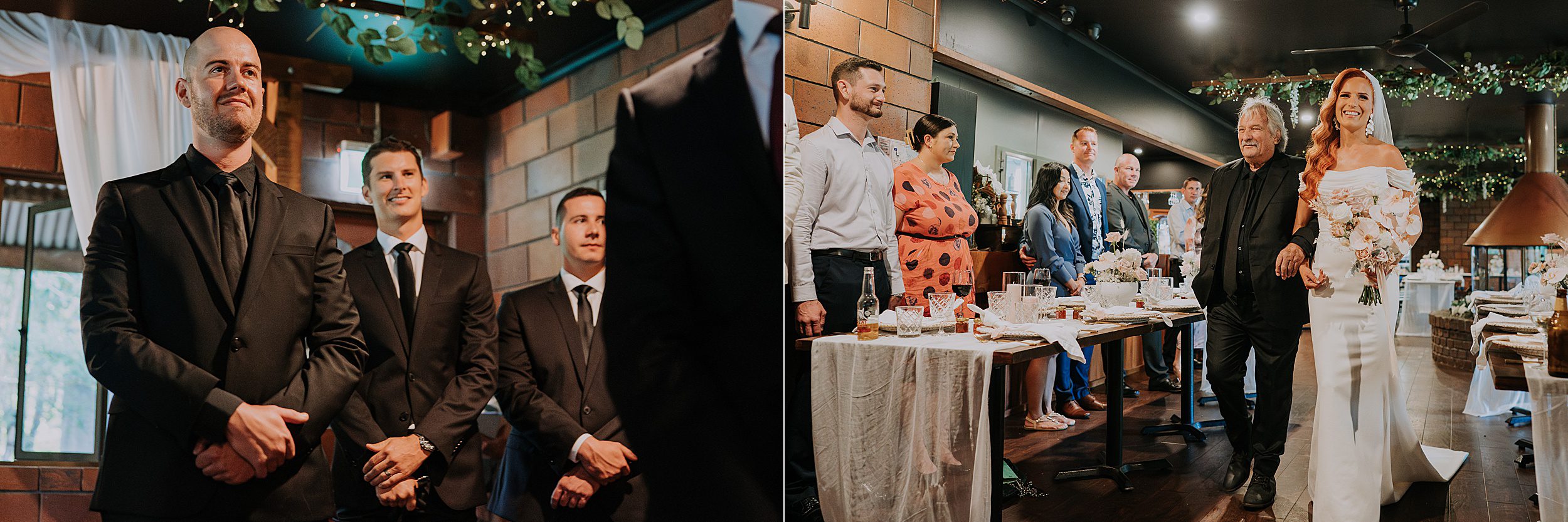 Malanda Lodge rainy indoor wedding