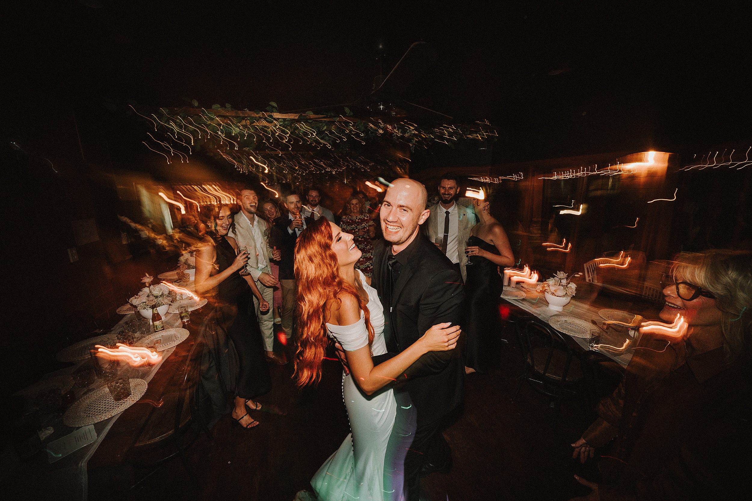 Malanda Lodge wedding dancefloor