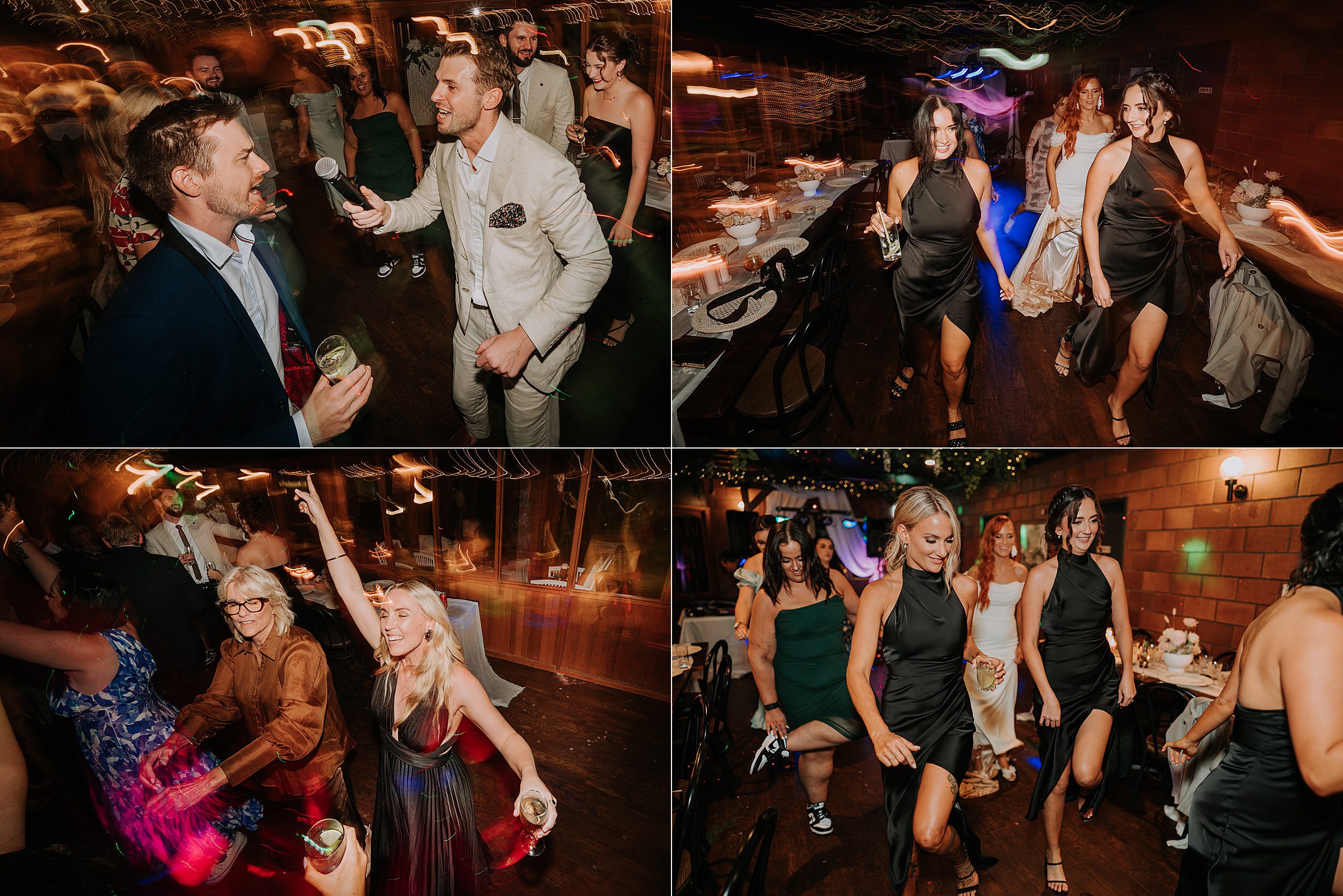 Malanda Lodge wedding dancefloor