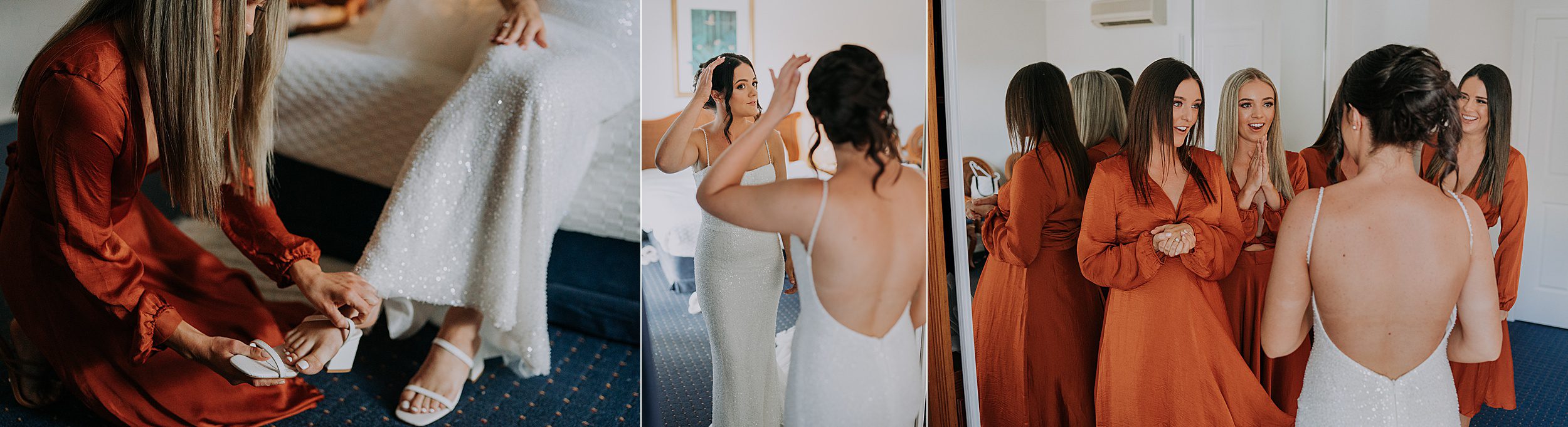 Tinaroo Lake Resort bridal preparations