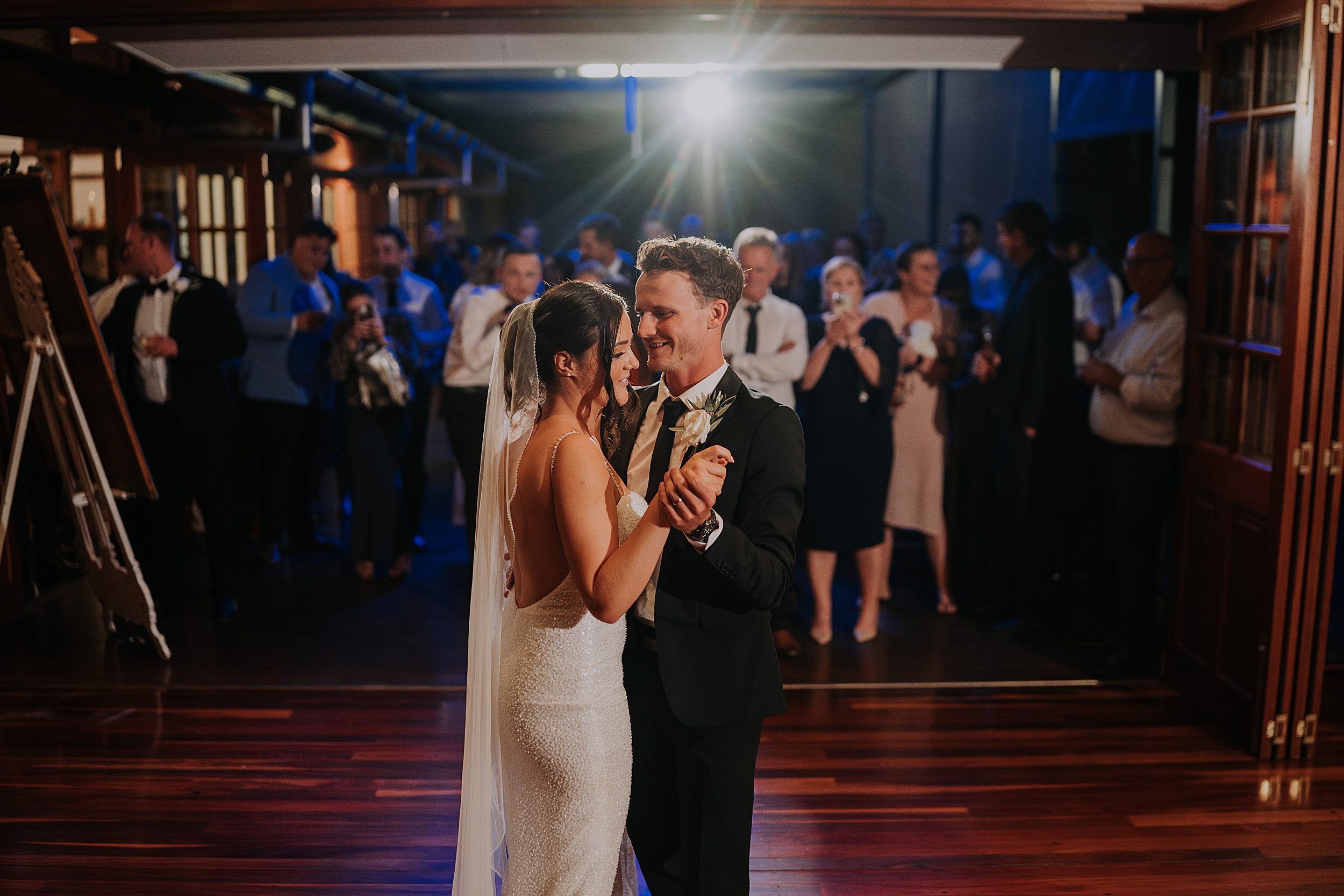 Tinaroo Lake Resort wedding dancefloor