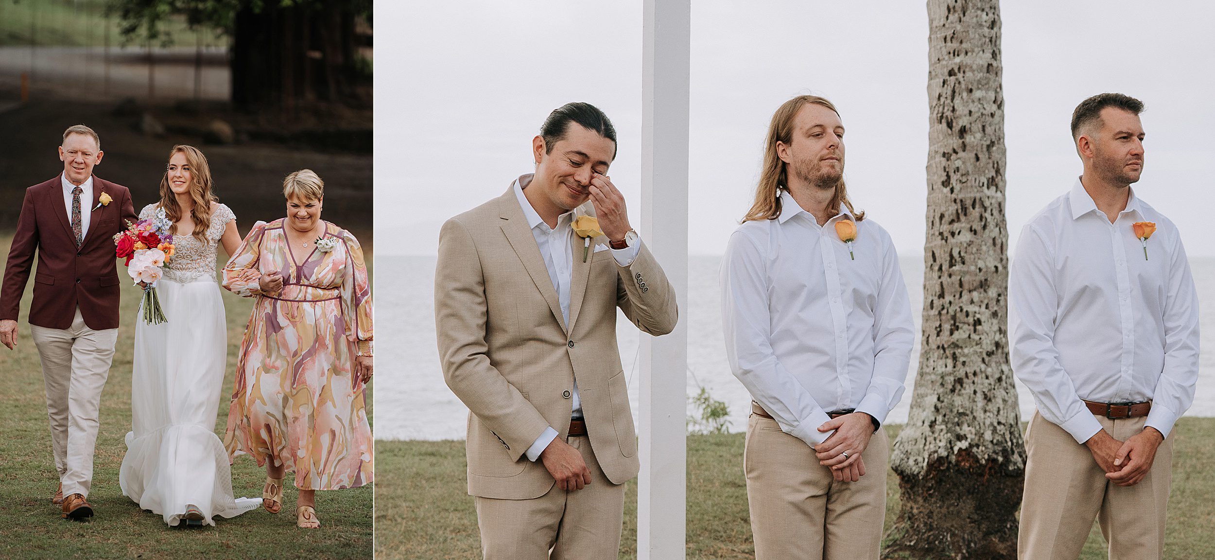 Rex Smeal park wedding ceremony