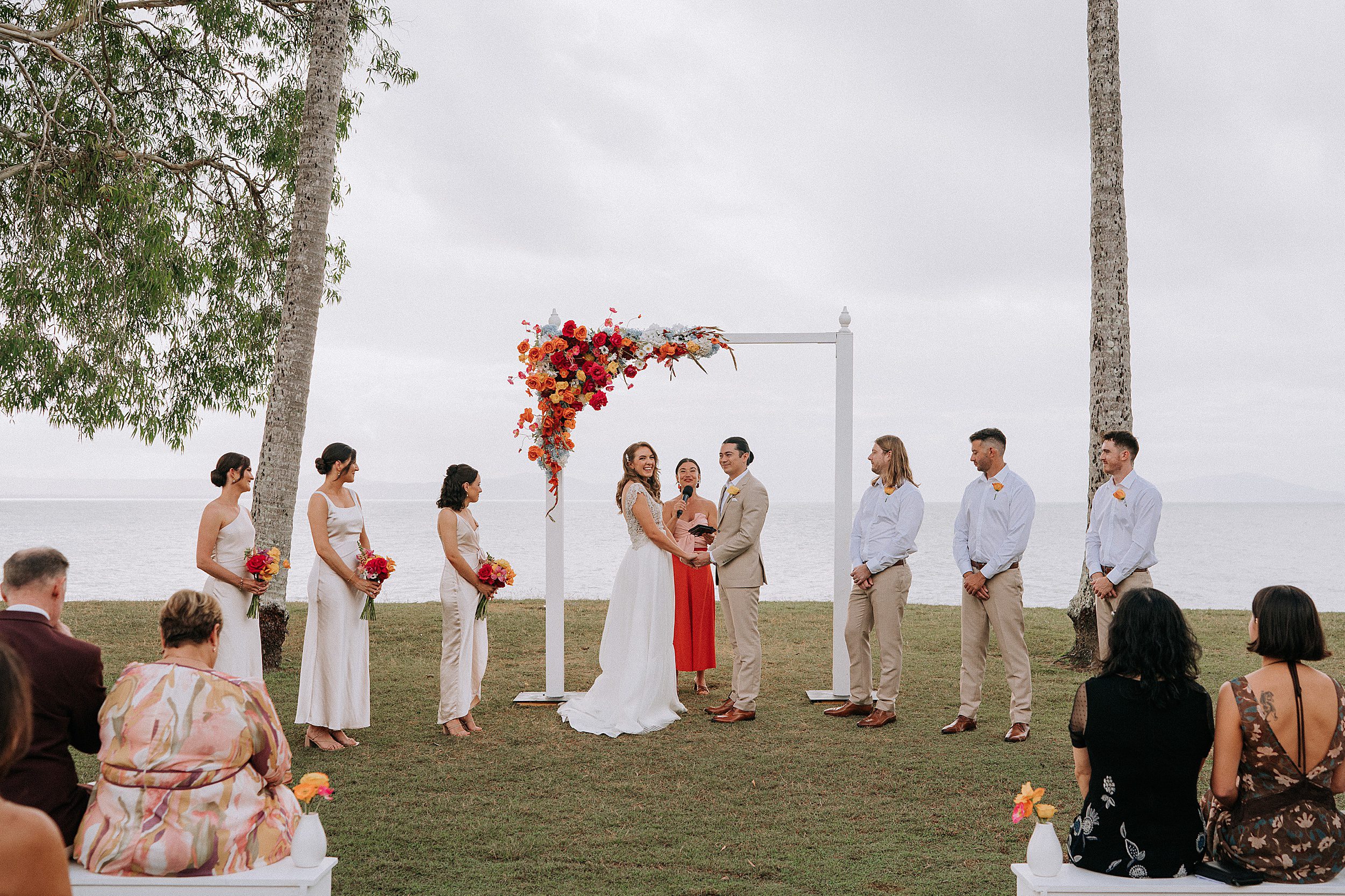 Rex Smeal park wedding ceremony