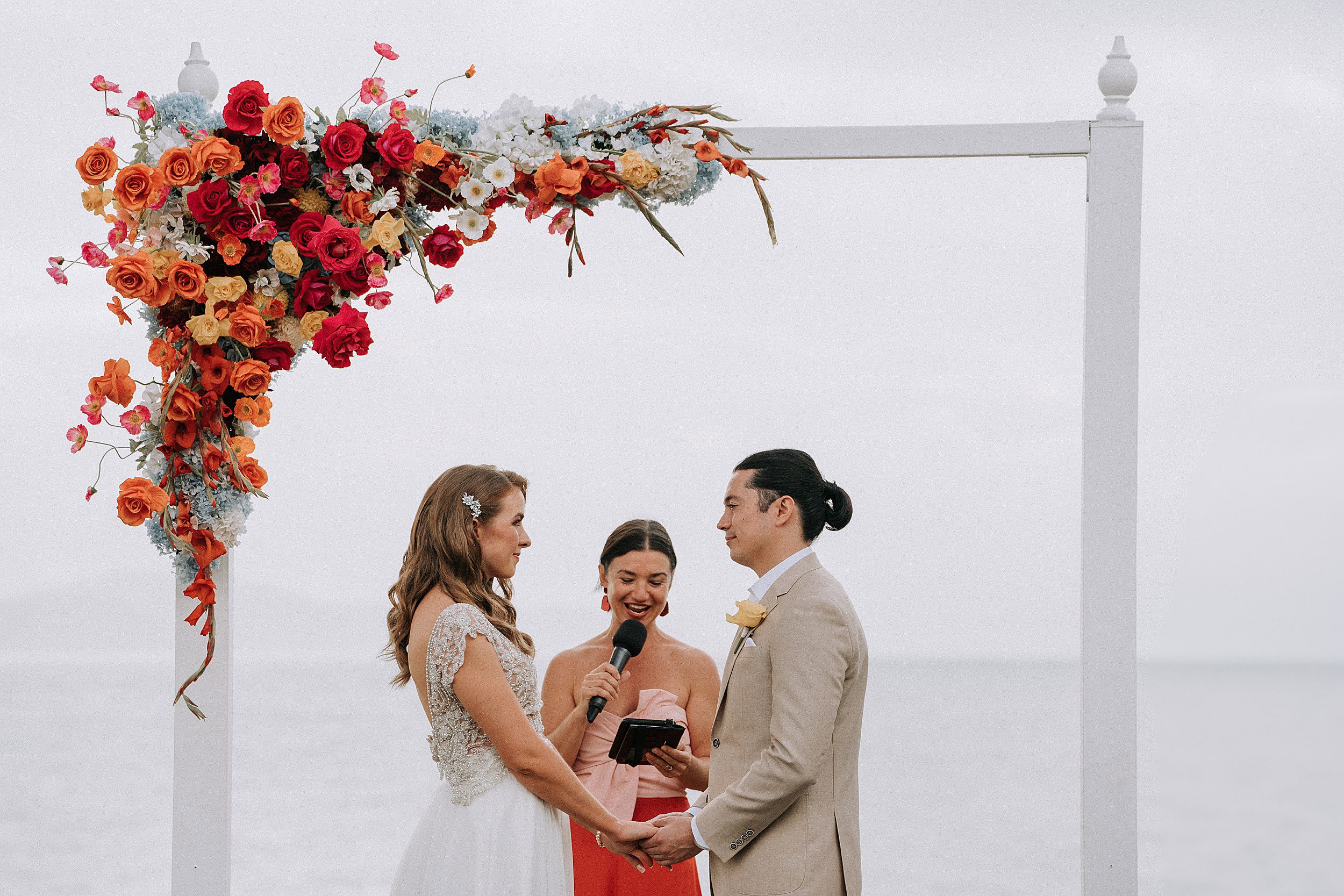 Rex Smeal park wedding ceremony