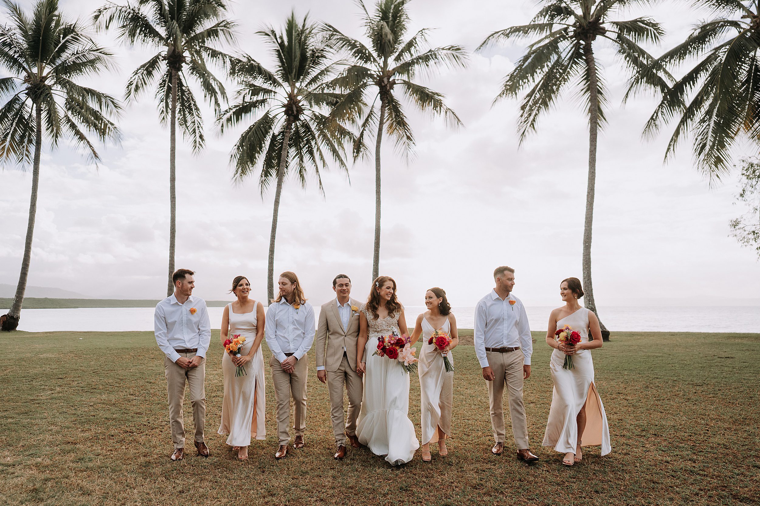 Rex Smeal park bridal party photos
