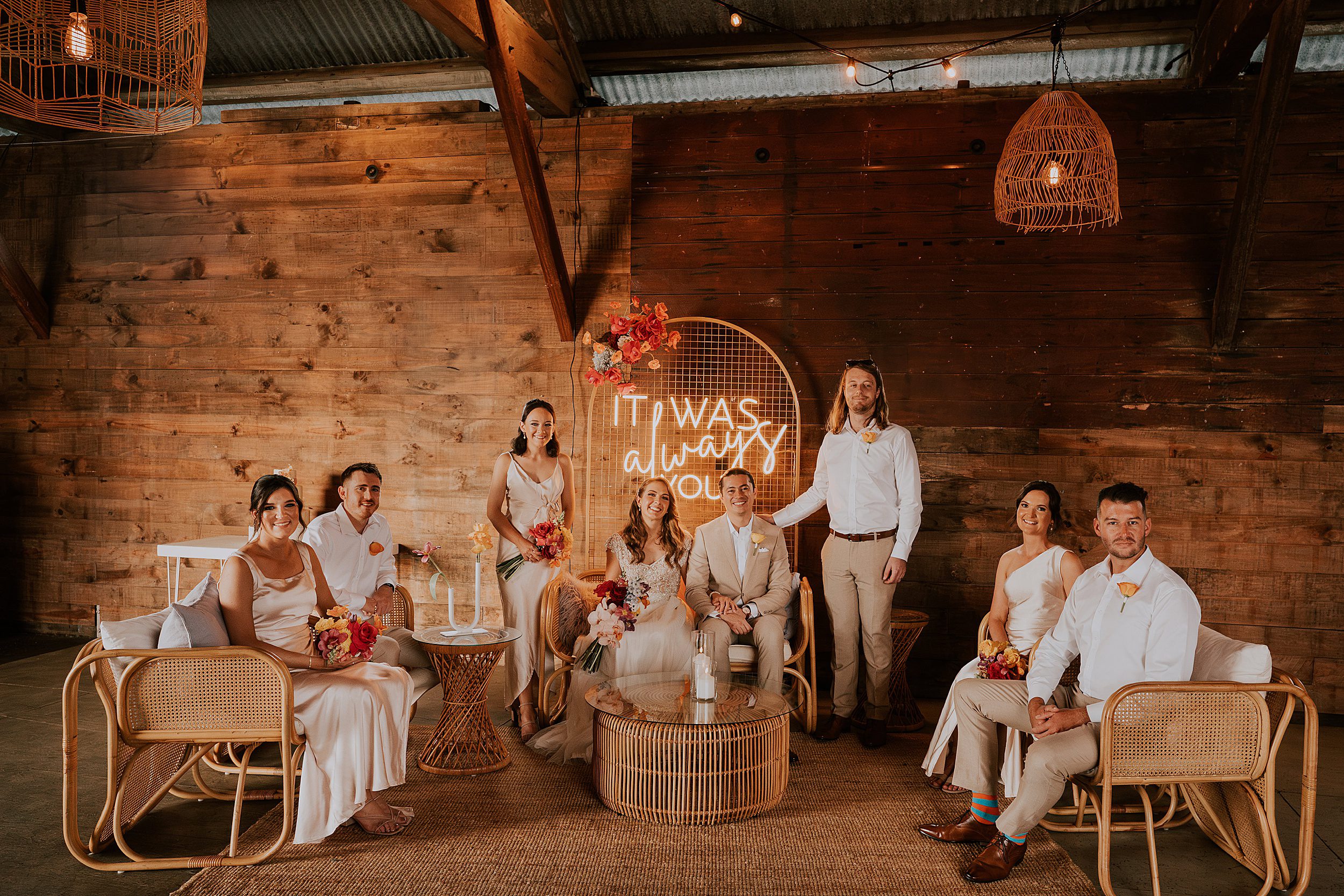 Sugar Wharf Port Douglas bridal party location shoot