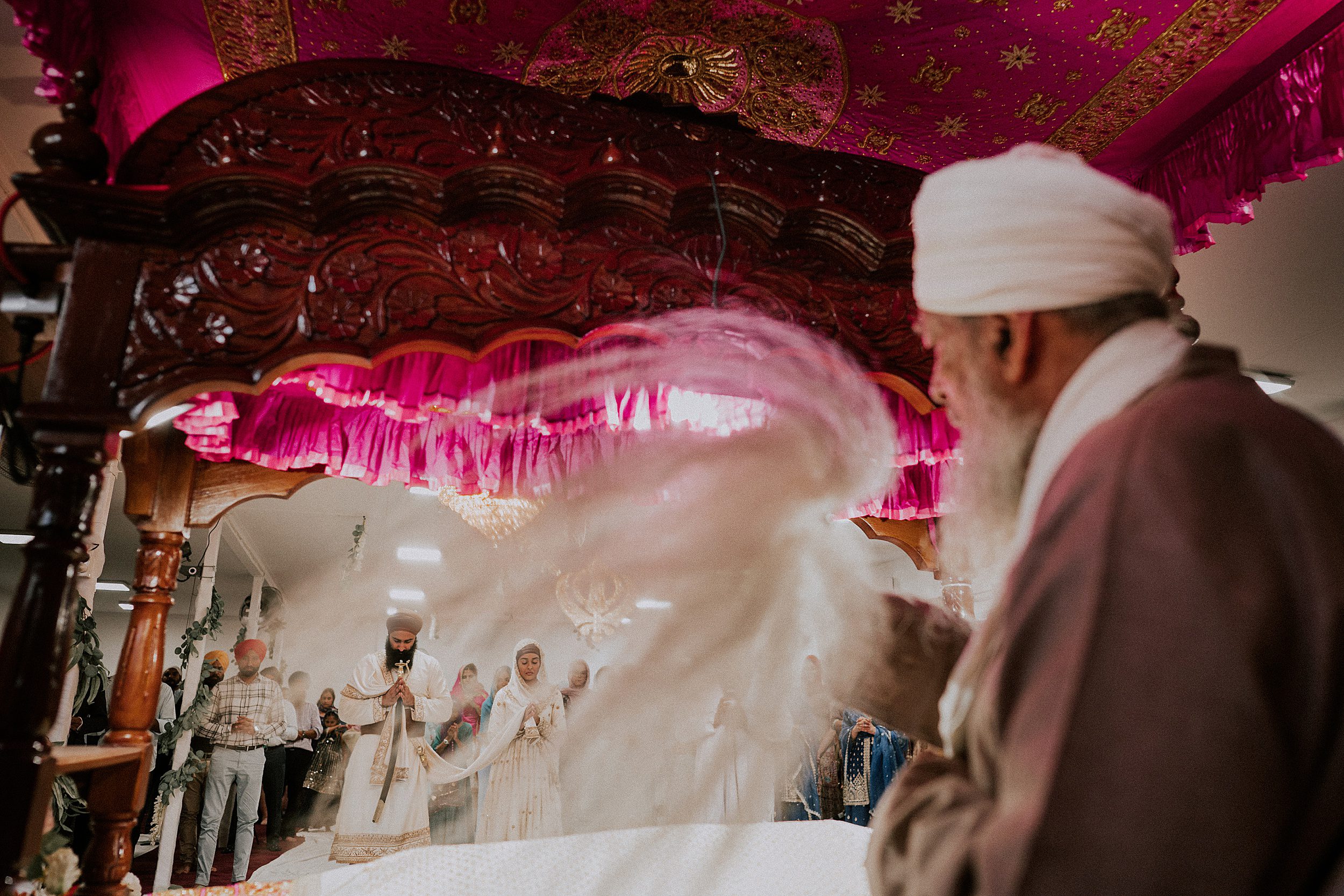 Innisfail Sikh temple wedding photos