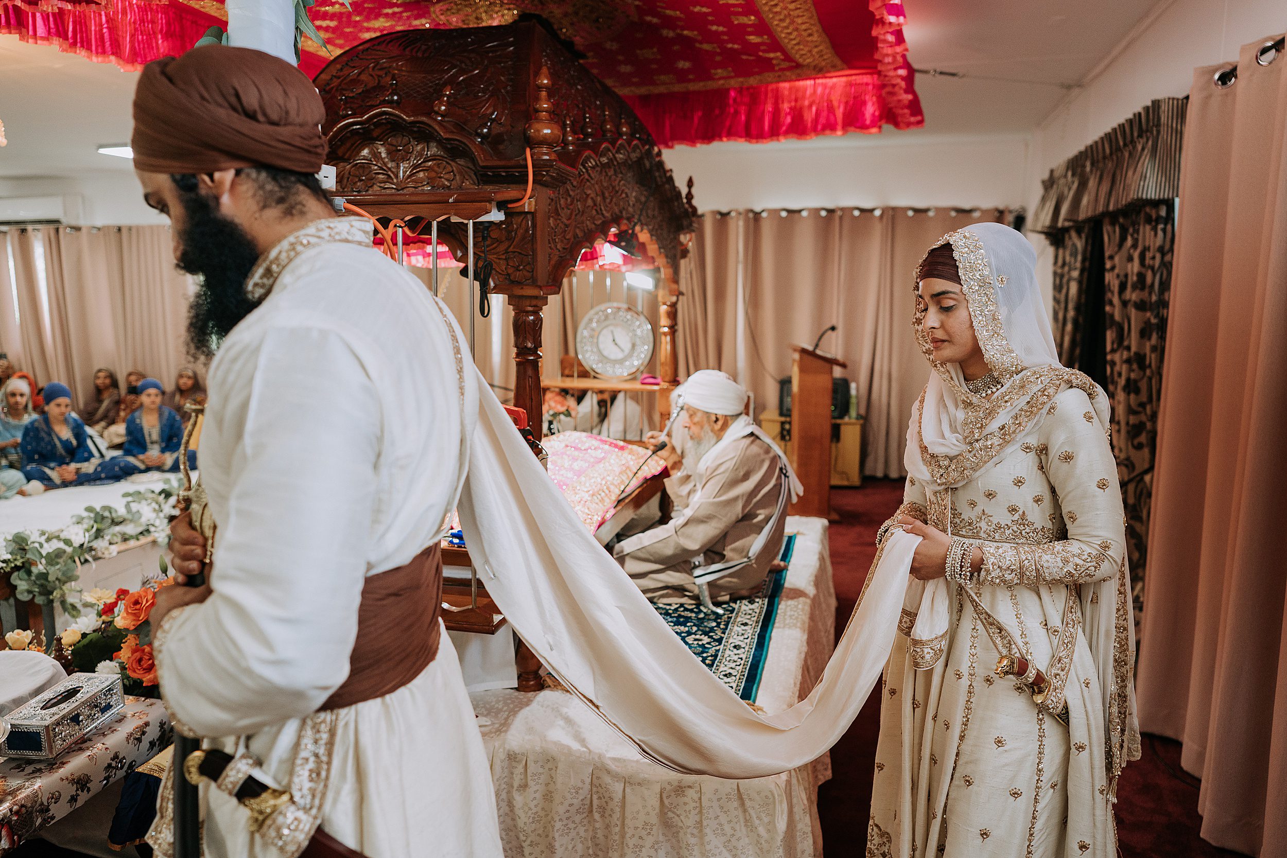 Innisfail Sikh temple wedding photos
