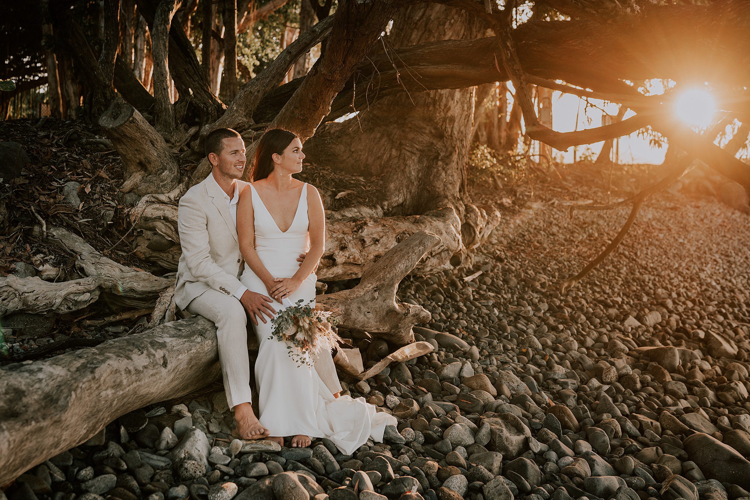 Port Douglas wedding photography golden light