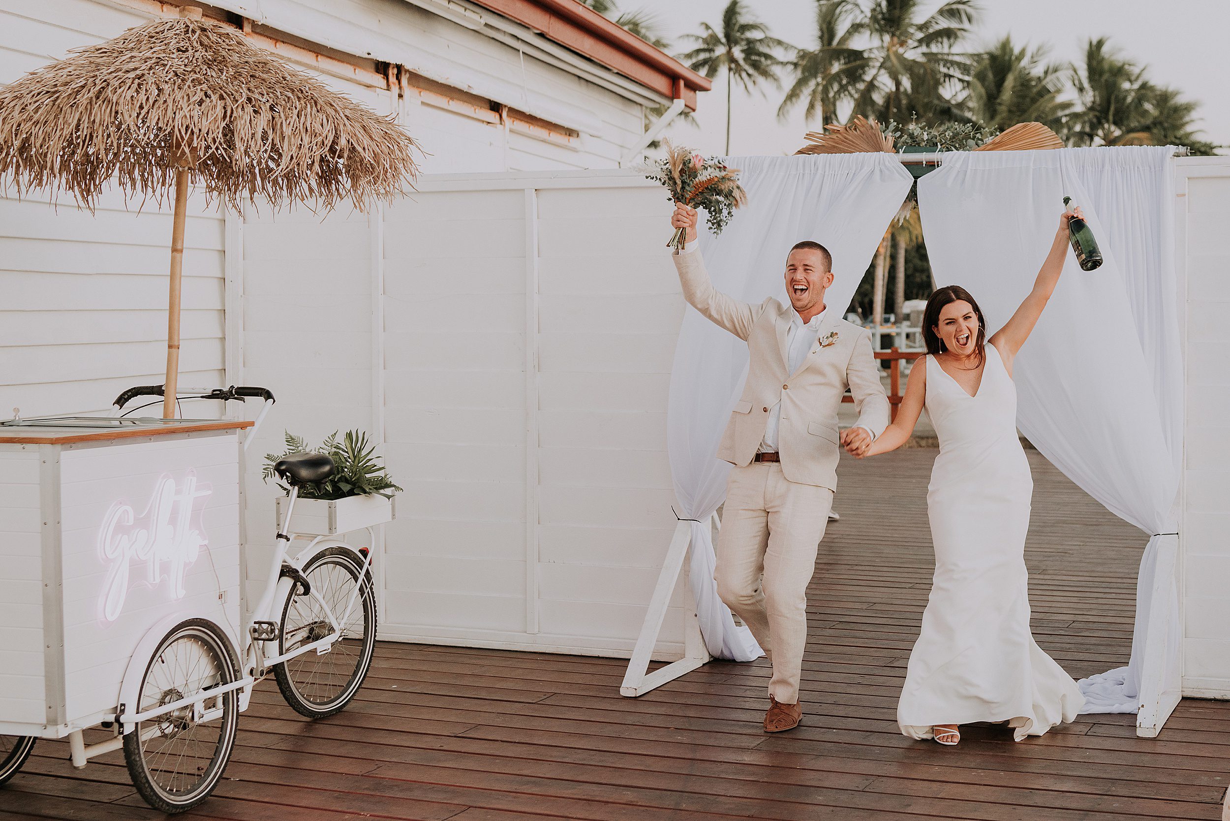 Sugar Wharf Port Douglas wedding photos