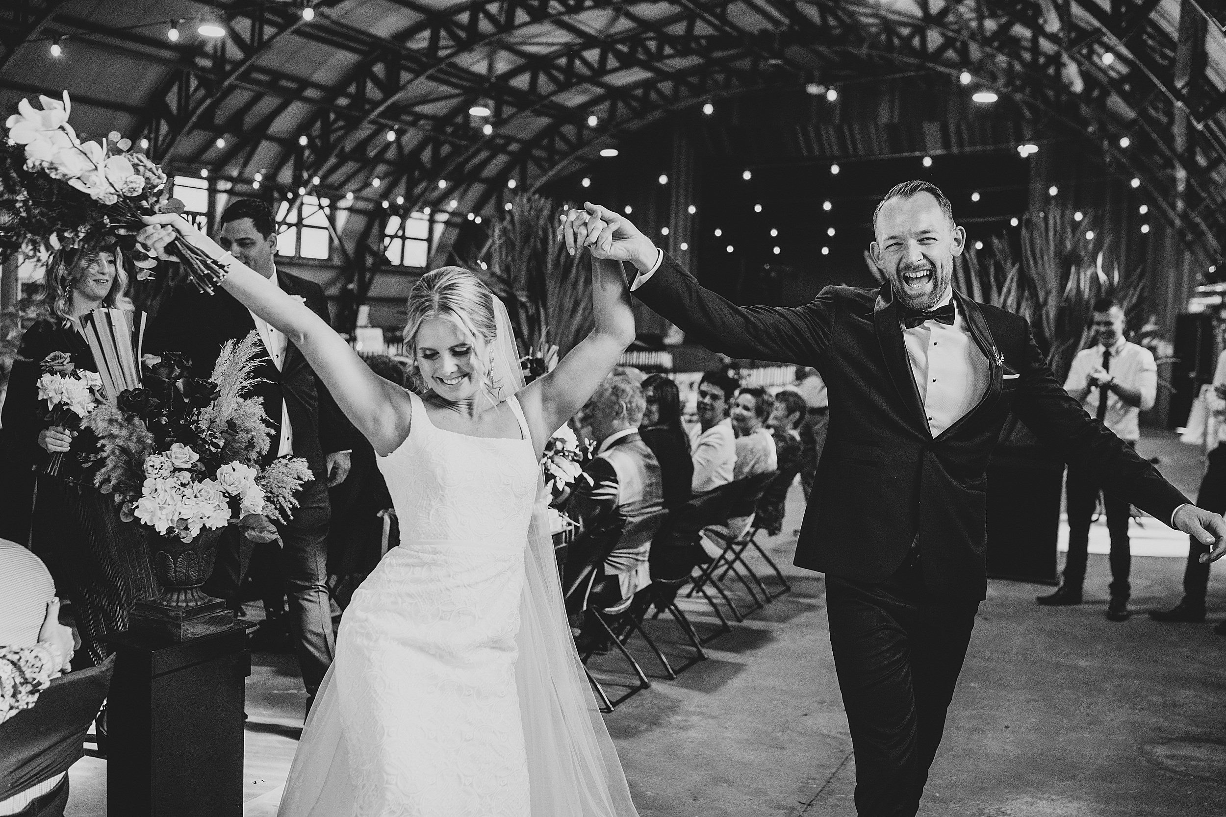 wedding ceremony inside Rocky Creek Igloo Yungaburra