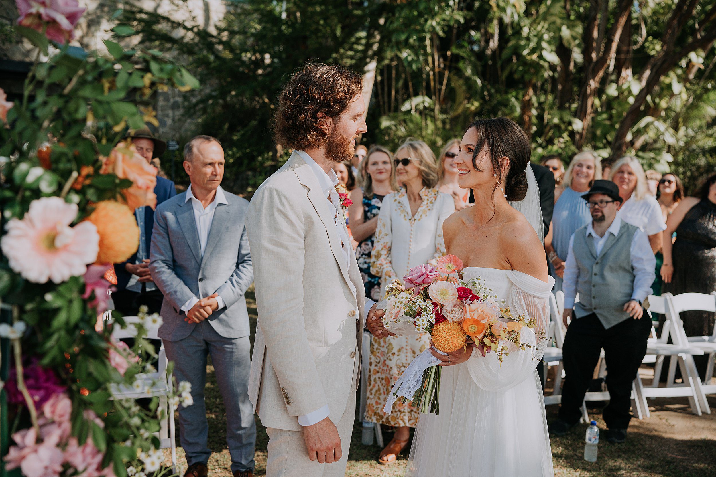 Little Cove Port Douglas wedding ceremony