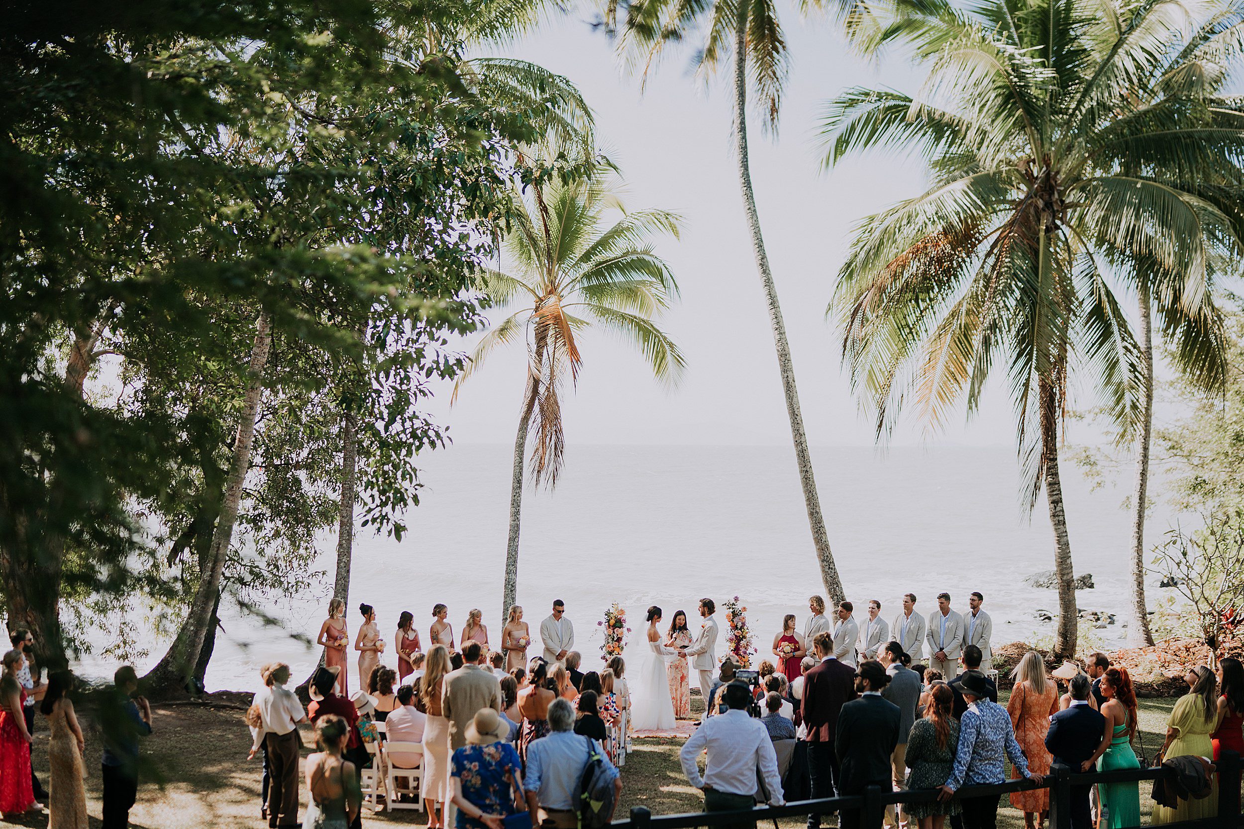 Little Cove Port Douglas wedding ceremony