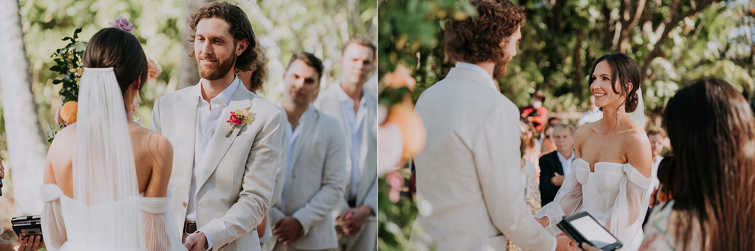 Little Cove Port Douglas wedding ceremony