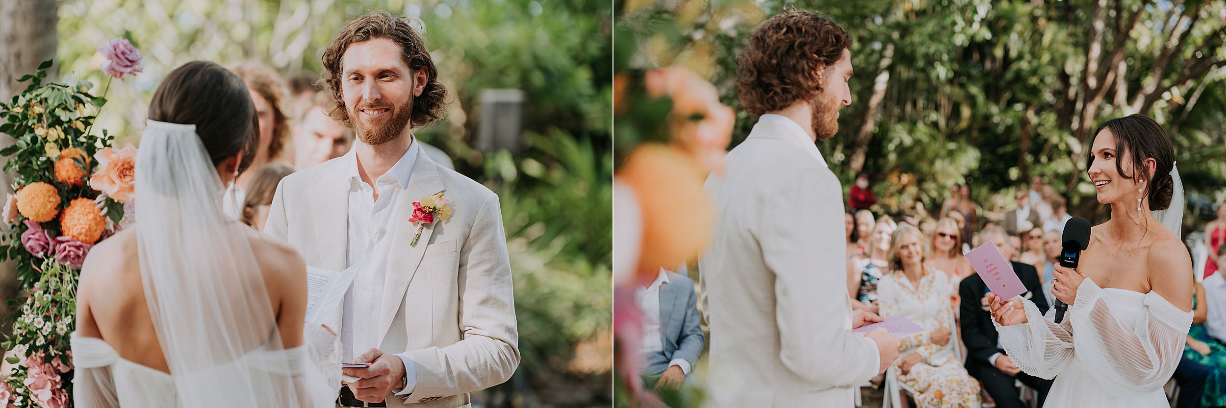 Little Cove Port Douglas wedding ceremony