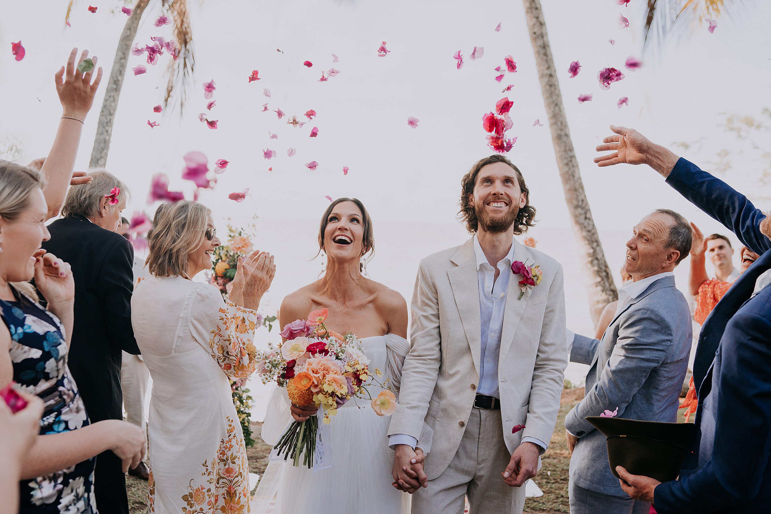 Little Cove Port Douglas wedding ceremony